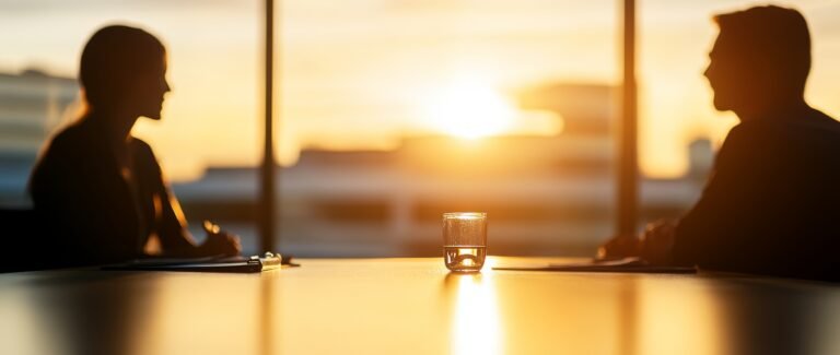 Colleagues with vibrant cafe backgrounds, reflecting modern business culture and collaboration