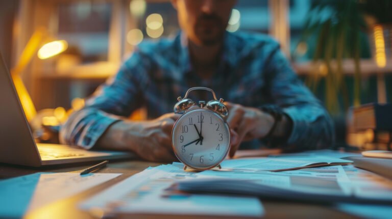 Time management is essential for engineers to meet project deadlines and deliverables, as they balance multiple tasks and responsibilities concurrently. realistic --ar 16:9 --style raw Job ID: 348c84be-e3f6-4dc0-8811-e51900089c3c